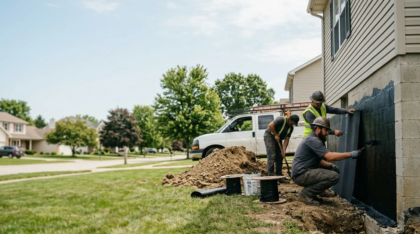 Basement Waterproofing in Saint Paris, OH near me